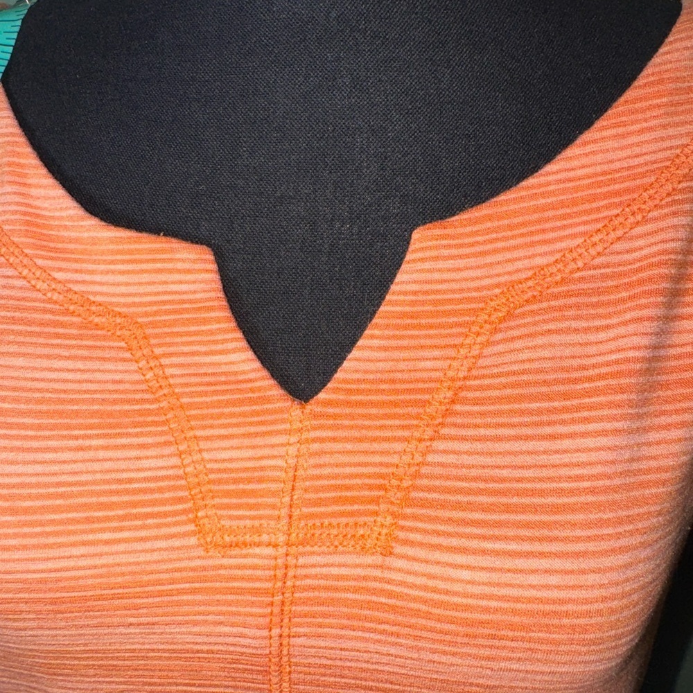 Talbots Vibrant Orange Knit Top - Picture 4 of 8